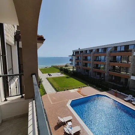 Bbr26- Sea View First Line Sarafovo 아파트 *